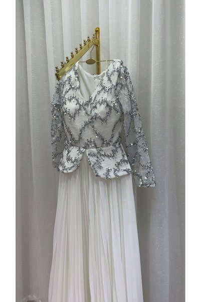 dalaa Chiffon Plasia Dress