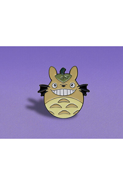 SKYPINZ Brooch - Totoro - How to Attach - Pin