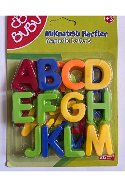 mavi su dünyası Mıknatıslı Harfler Magnet 26 Parçalık