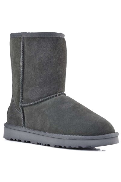 İZY Γκρι δερμάτινο Australian Boot Classic L7830