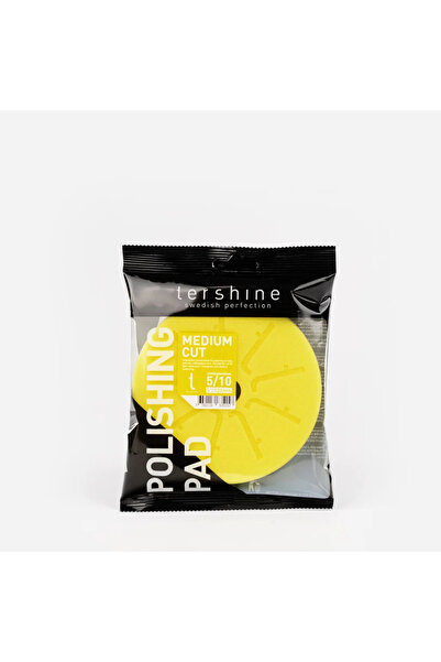 Tershine PAD-M pad polish abraziv mediu 125 mm - pentru corecție medie, zgâri...