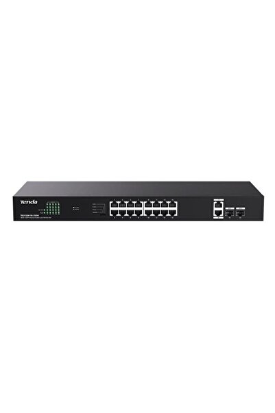 Universal Tenda 16port poe 250w 2-sfp 2-uplink gigabit unmanaged switch teg11...