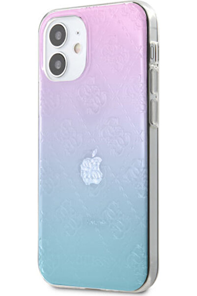 Guess Πίσω Κάλυμμα Πλαστικό Μπλε (iPhone 12 mini) Κωδικός: GUHCP12S3D4GGBP