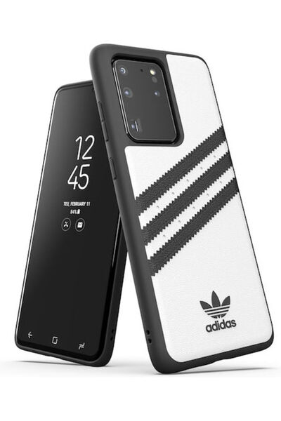 adidas Πλαστικοποιημένο Πίσω Κάλυμμα Μαύρο / Λευκό (Galaxy S20 Ultra) Κωδικός...