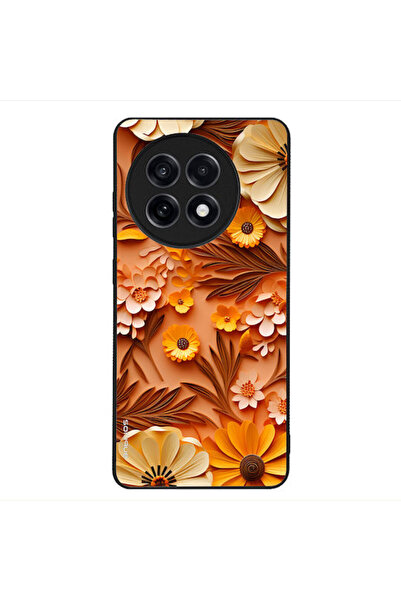 Other Θήκη Sonique Σειράς 3D Λουλουδιών για OnePlus 13R 5G Πορτοκαλί