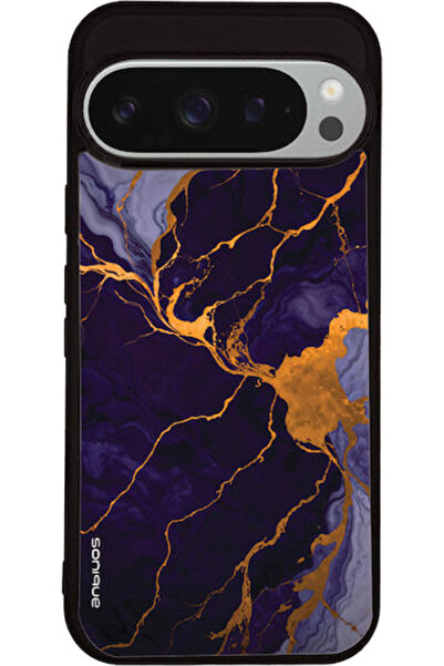 Other Θήκη Sonique Σειράς Marble για Google Pixel 9 Pro 5G Μωβ