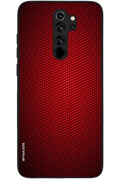 Other Θήκη Sonique Σειράς Carbon για Xiaomi Redmi Note 8 Pro Κόκκινο