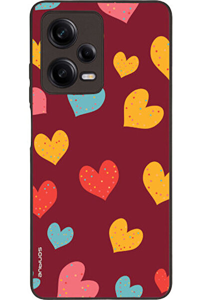 Other Θήκη Sonique Heart Series για Xiaomi Redmi Note 12 Pro 5G Μπορντό