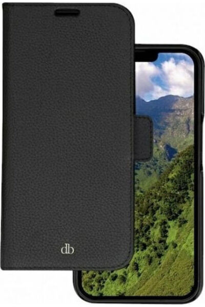 dbramante1928 York Book Συνθετικό Δέρμα Μαύρο (iPhone 14 Pro) Κωδικός: NY61NI...