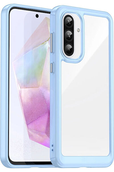 Hurtel Πίσω Κάλυμμα Σιλικόνης / Πλαστικό Μπλε (Samsung Galaxy A56)
