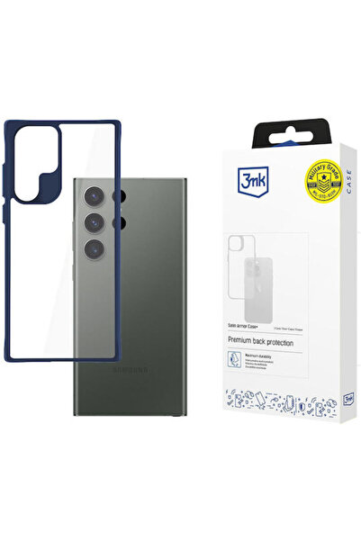 3MK Husă tip armură din satin + Husă spate din plastic albastru (Galaxy S24 U...