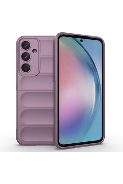 Techsuit Shield Back Cover Silicone Purple (Galaxy A55)