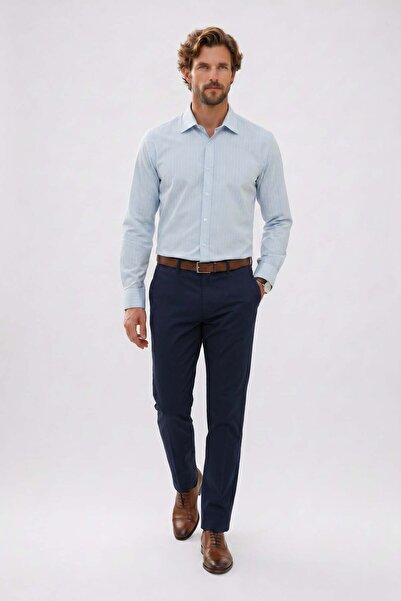Tudors Ανδρικό πουκάμισο Classic Fit με άνετη εφαρμογή, 100% βαμβάκι, άνετο ύ...