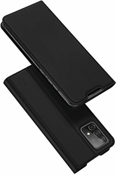 Dux Ducis Skin Pro Book Συνθετικό Δέρμα Μαύρο (Galaxy A73)