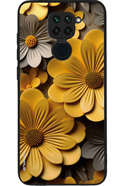 Other Θήκη Sonique Σειράς 3D Λουλουδιών για Xiaomi Redmi Note 9 Κίτρινο