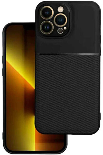 Forcell Noble Μαύρη Θήκη Πλάτης Σιλικόνης (iPhone 11)
