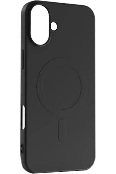 Hurtel Θήκη Υγρής Σιλικόνης Magsafe για iPhone 16 Plus Μαύρη
