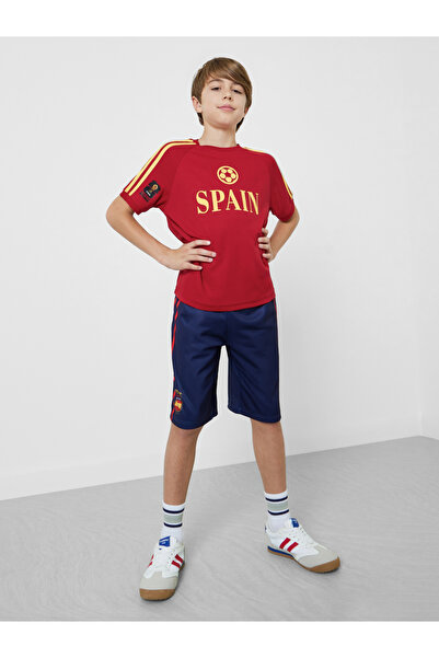Styli Teen Boys FIFA Theme Spain Print Jersey T-Shirt