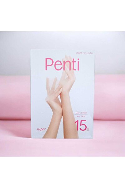 Penti 15 Denye Mat Büyük Beden İnce Külotlu Çorap