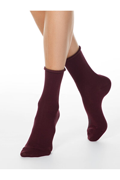 sosetaria Conte Elegant Comfy Cotton socks with turned-up edge without pressure