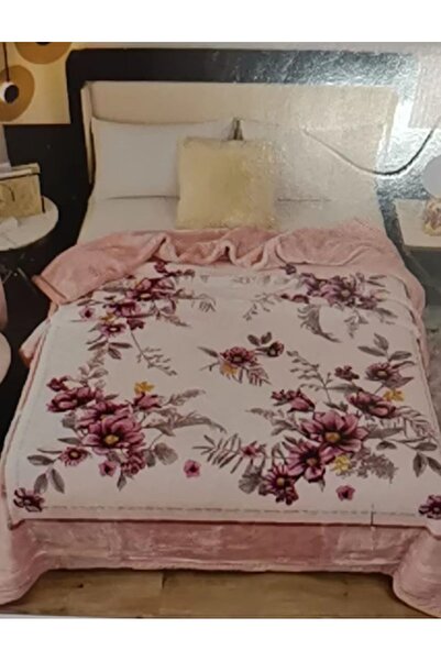 MILANO COLLECTION Patura Cocolino Dubla Groasa 4 kg, Floral Roz Pudrat, 220x2...