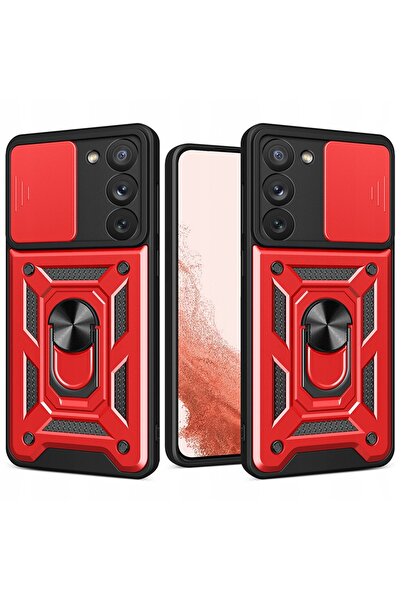 Hurtel En-gros Carcasă Hibridă Tip Armură Camshield pentru Samsung Galaxy S23+