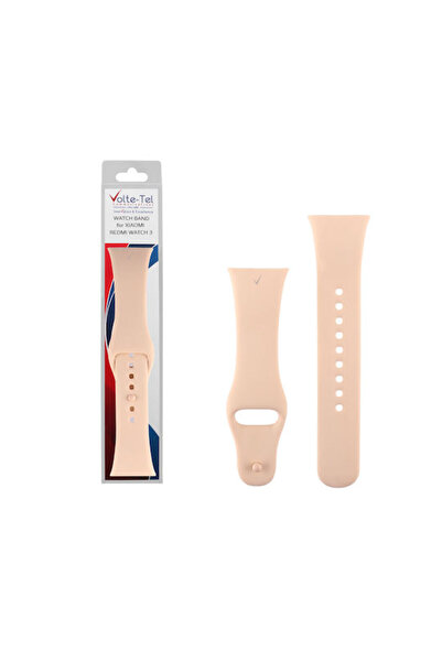 Other Volte-Tel Λουράκι Σιλικόνης Ροζ (Redmi Watch 3)