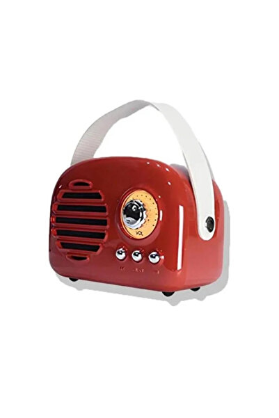SMRSTORE Retro Bluetooth Hoparlör – Taşınabilir Nostaljik Radyo Tasarım