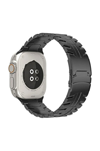 OEM Λουράκι Apple Watch 42 44 45 49mm Trail Loop Μαύρο