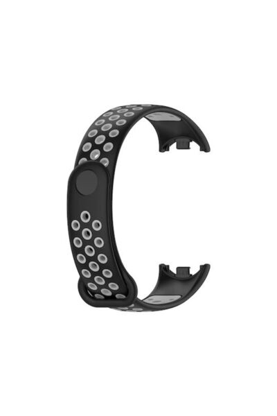 Other Λουράκι Σιλικόνης Sonique Sport με Πείρο Μαύρο / Γκρι (Xiaomi Mi Band 8...