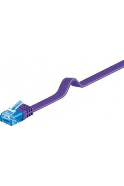 goobay Καλώδιο Ethernet U/UTP Cat.6a 0.5μ Μωβ Κωδικός: 96302