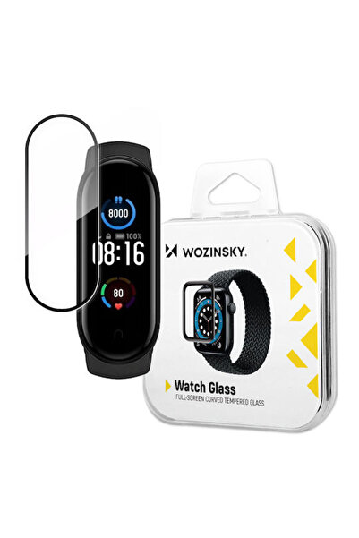 WOZINSKY Πλήρες σκληρυμένο γυαλί για το Mi Band 5 1 τεμάχιο