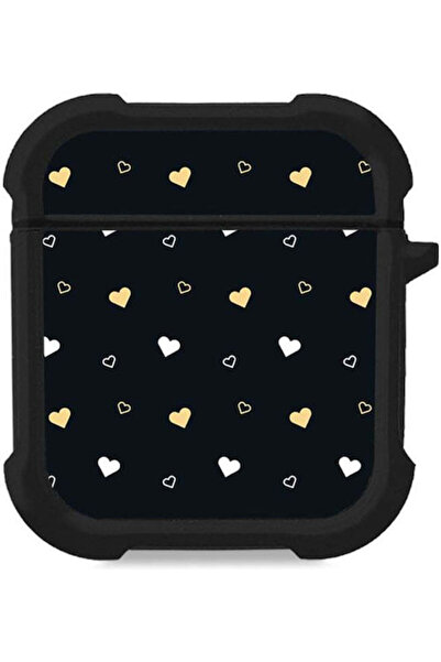 Other Θήκη Σιλικόνης Sonique Heart Series AirPods 1/2 Μαύρο 01