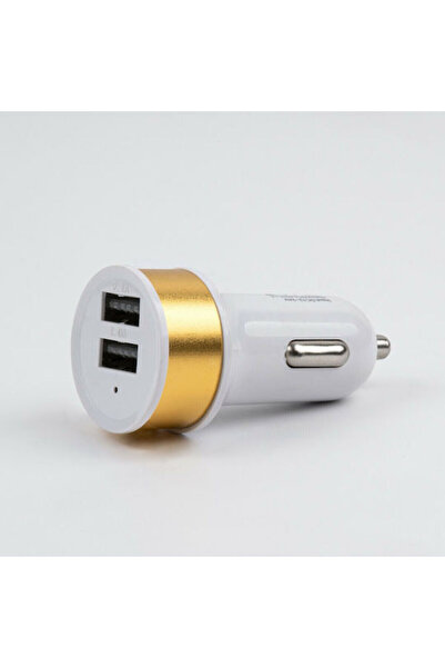 Other Φορτιστής Αυτοκινήτου GloboStar 2.1A με Θύρες: 2xUSB Λευκό Χρώμα Κωδικό...