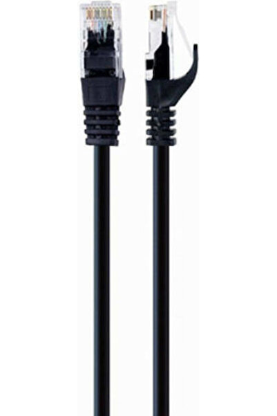 Cablexpert Καλώδιο Ethernet U/UTP Cat.6 (Gigabit) 1μ Μαύρο Κωδικός: PP6U-1M/BK