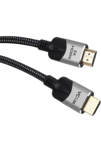 VCOM HDMI 2.1 Υπέρ-υψηλής Ταχύτητας 48Gbps 4K 120Hz HDR VRR Καλώδιο HDMI Αρσε...