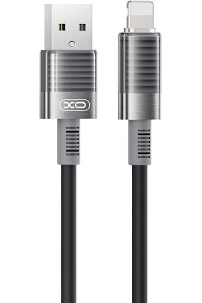 Xo NB282 Καλώδιο USB-A σε Lightning 12W Μαύρο 1μ