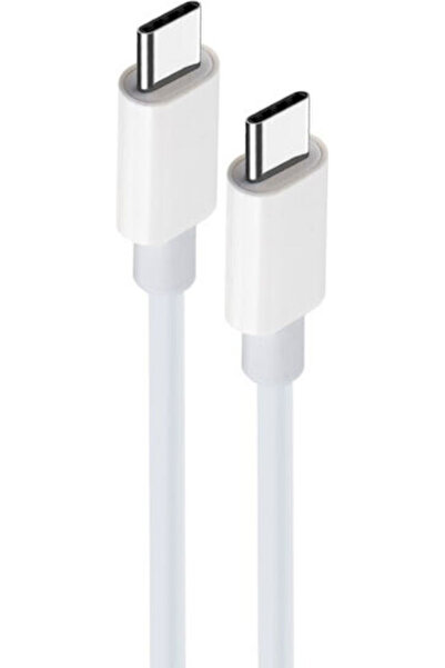 Max Life Maxlife Καλώδιο USB 2.0 USB-C Αρσενικό - USB-C 100W PD Λευκό 1μ