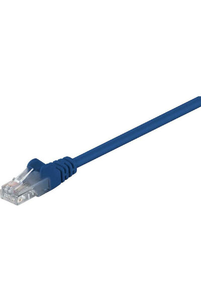 goobay Καλώδιο Ethernet U/UTP Cat.5e 10μ Μπλε 1 τεμάχιο Κωδικός: 68345