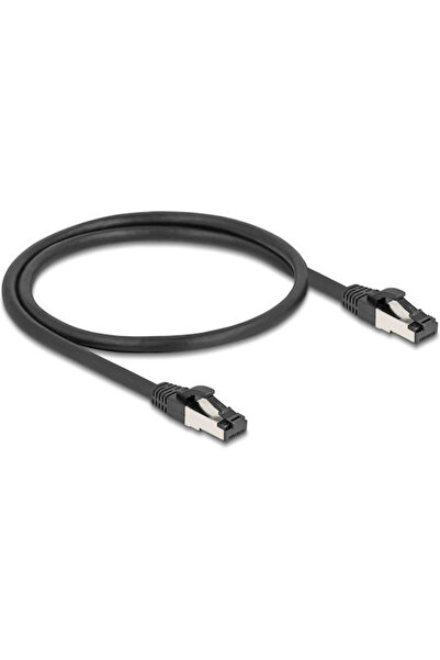 DELOCK Καλώδιο S/FTP Ethernet 0,5μ Μαύρο Κωδικός: 80570