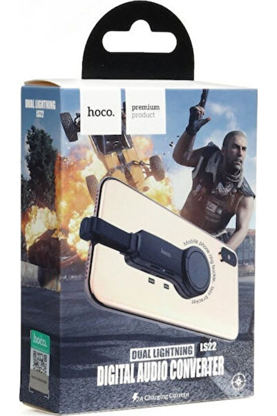 hoco. Hoco Μετατροπέας Lightning αρσενικό σε Lightning 2x θηλυκό 1 τεμάχιο HO...