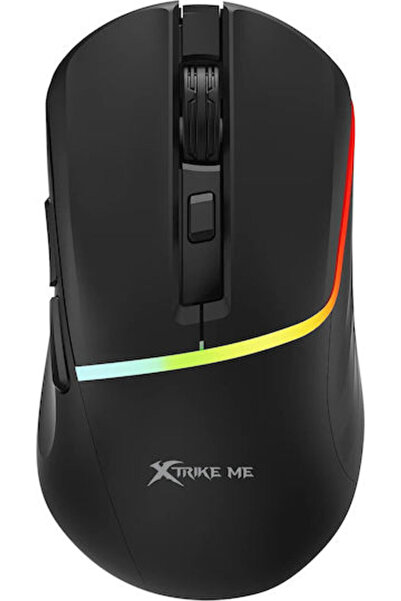 XTRIKE ME GM-322 RGB Ποντίκι Gaming 3600 DPI Μαύρο