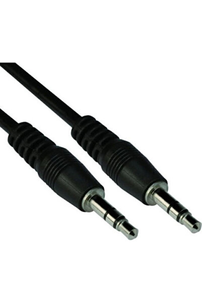 VCOM Καλώδιο Jack 3.5mm Αρσενικό - Αρσενικό 3.5mm Μαύρο 0.5μ με επιχρυσωμένα ...