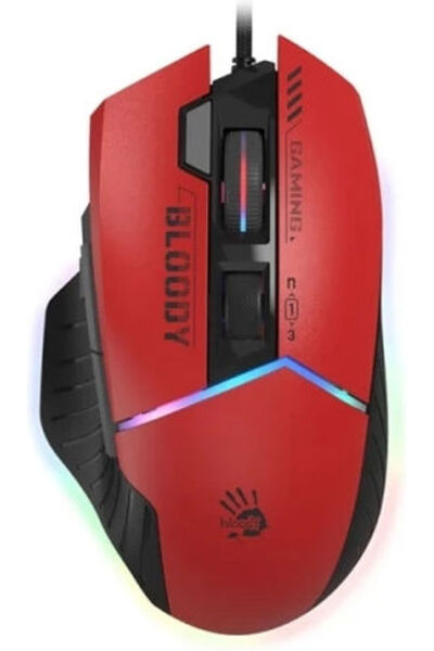 A4 Tech A4Tech Bloody W95 RGB Ποντίκι Gaming 12000 DPI Κόκκινο