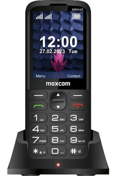 MAXCOM Comfort MM445 4G Κινητό Τηλέφωνο Διπλής SIM με Μεγάλα Κουμπιά (Αγγλικό...