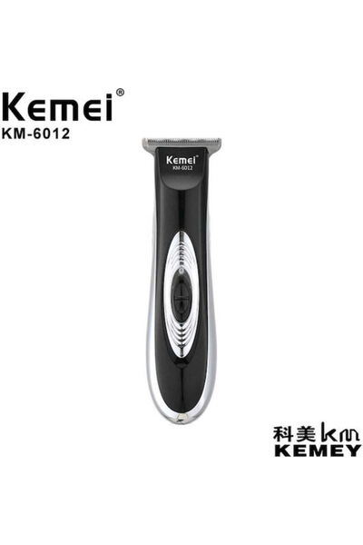 Kemei Επαναφορτιζόμενη Κουρευτική Μηχανή Μαύρη KM-6012