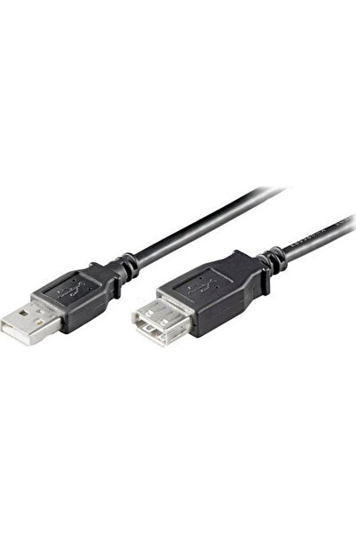 goobay Καλώδιο USB 2.0 3μ Αρσενικό Α σε Θηλυκό Α (68904)