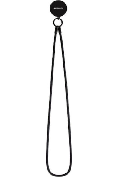 SBS Silicone Necklace Lanyard Smartphones Black Mobile Phone Décor