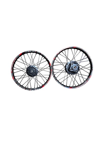 OEM CG RİDE İT 17-19 ÖN(17) - ARKA(19) JANT SİYAH KOMPLE TAKIM