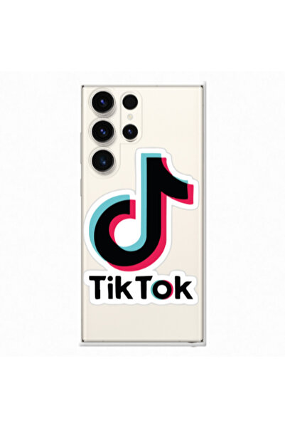 Other Samsung S25 Ultra Tik Tok Transparent Silicone TPU Θήκη